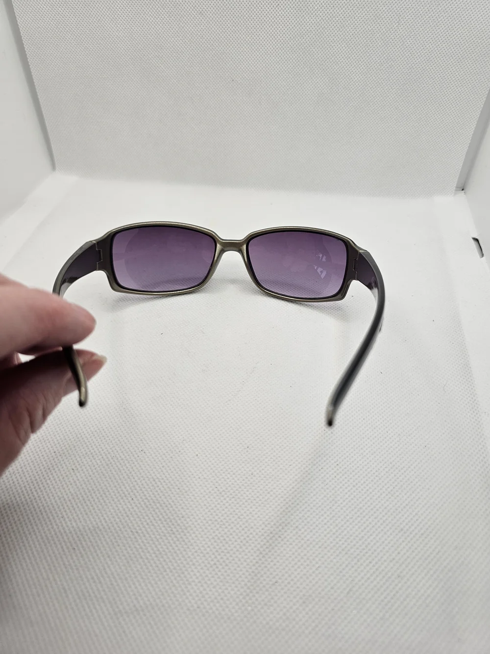 Candie's Black Sunglasses with Purple Gradient Lenses